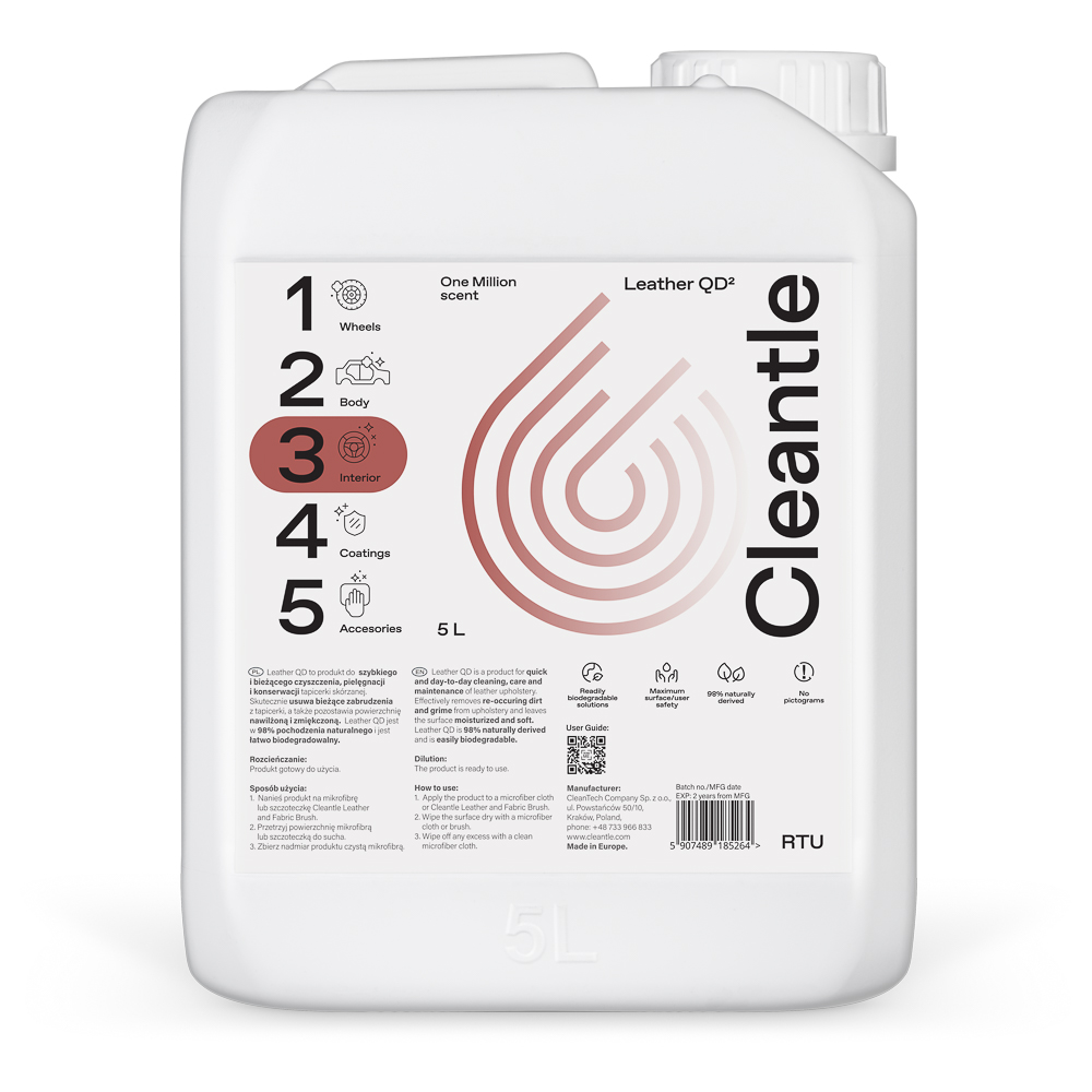 Leather QD 5l One Million scent