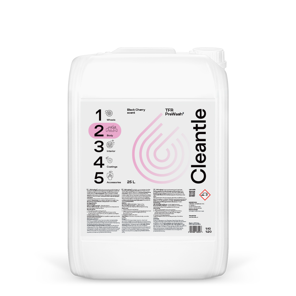 TFR PreWash2 25l Black Cherry scent