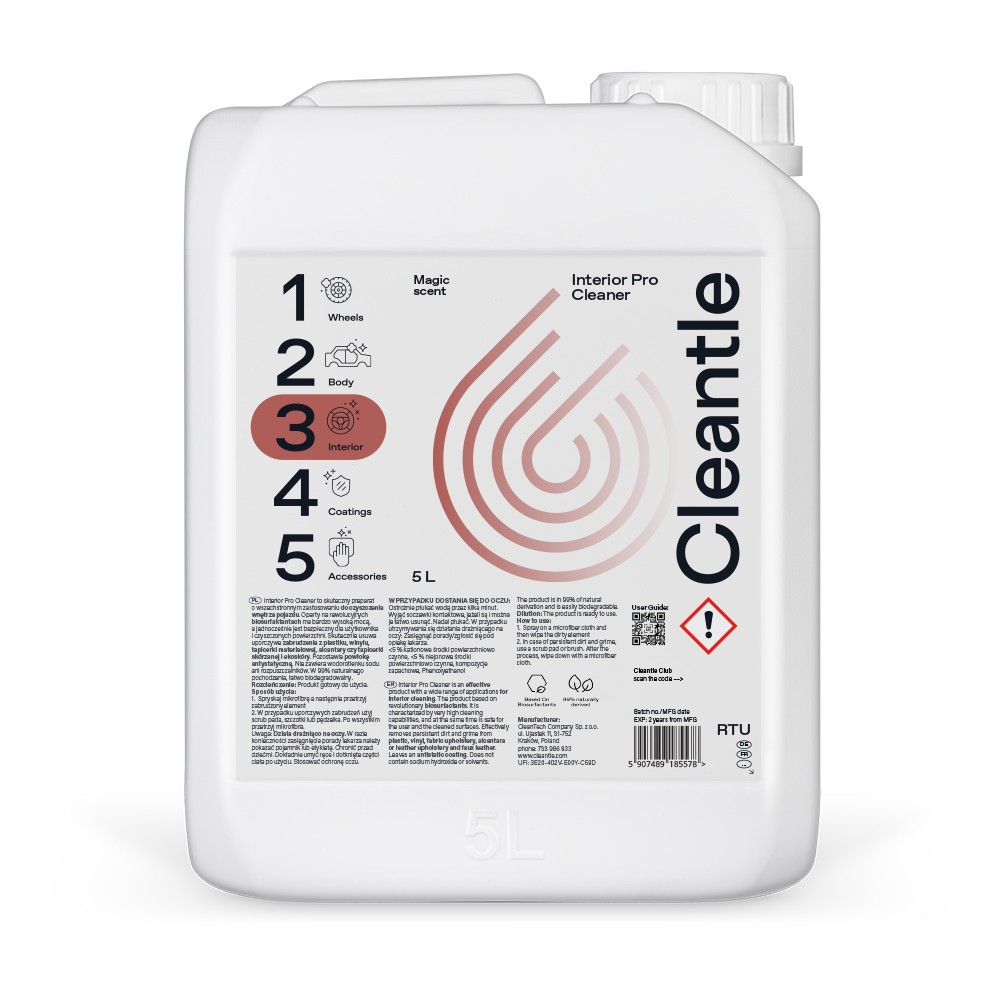 Interior Pro Cleaner 5l Magic scent