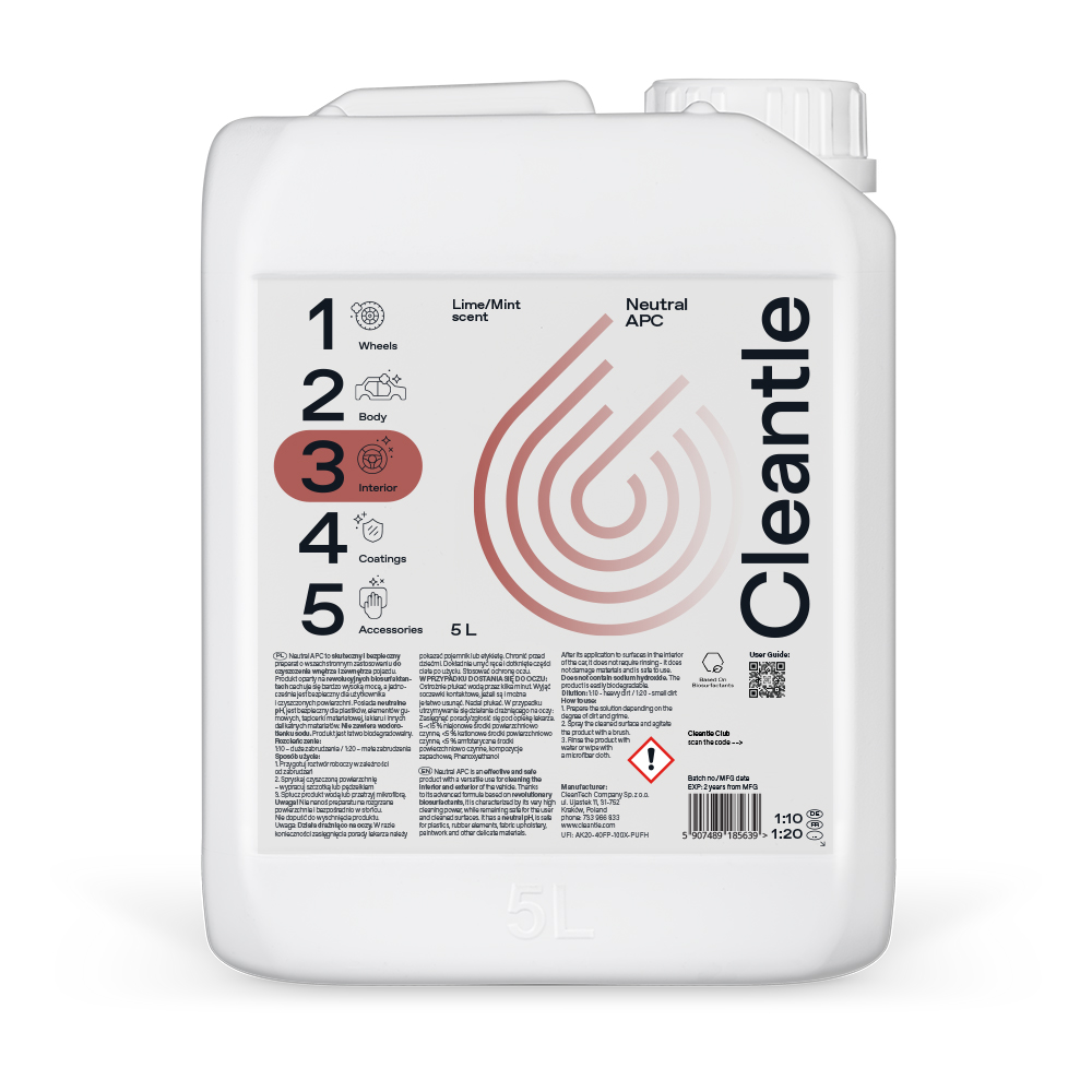 Neutral APC 5l Lime/Mint scent