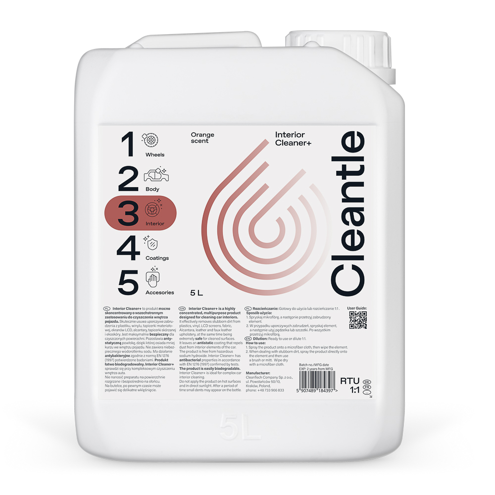 Interior Cleaner+ 5l Orange scent