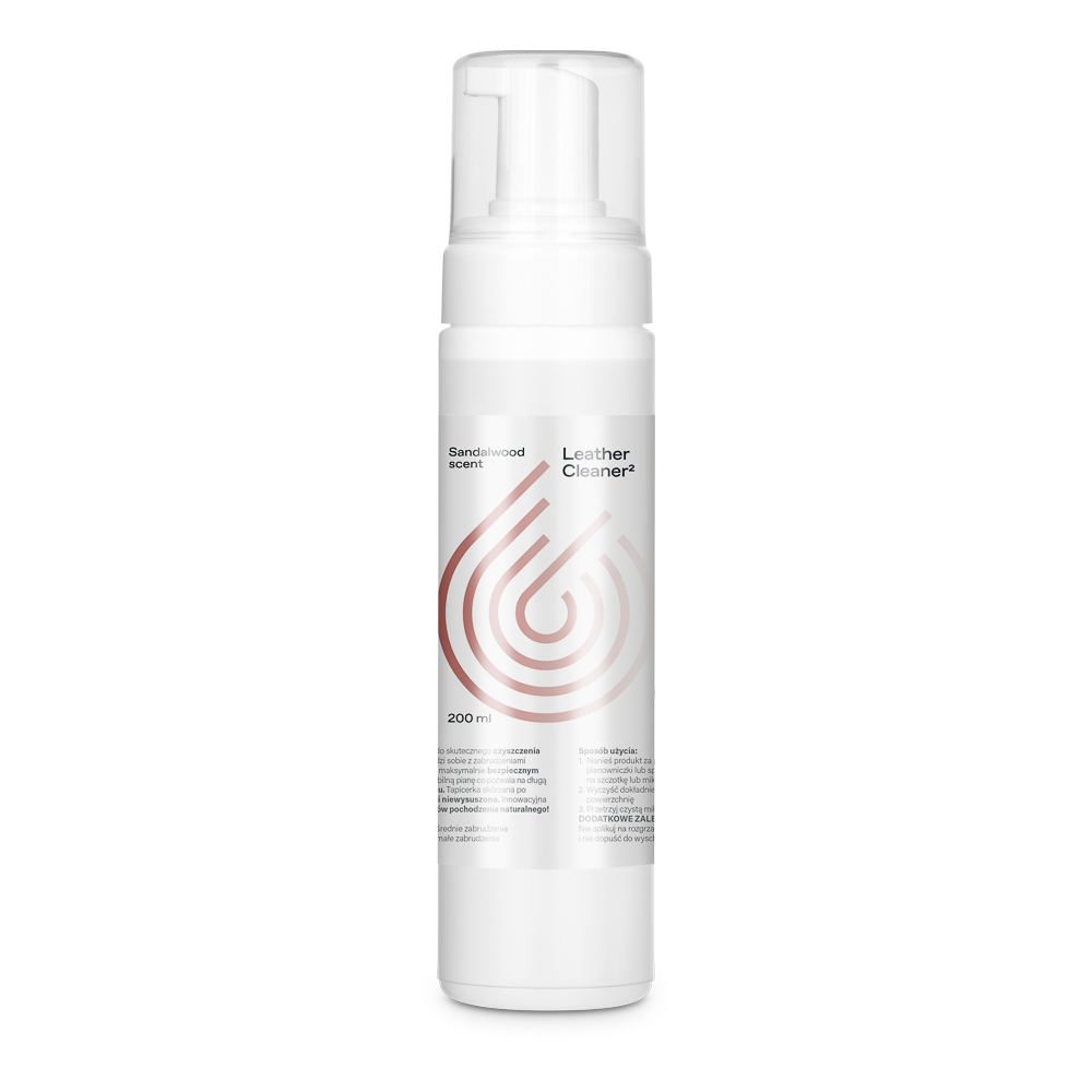 Leather Cleaner 200ml sandalwood scent