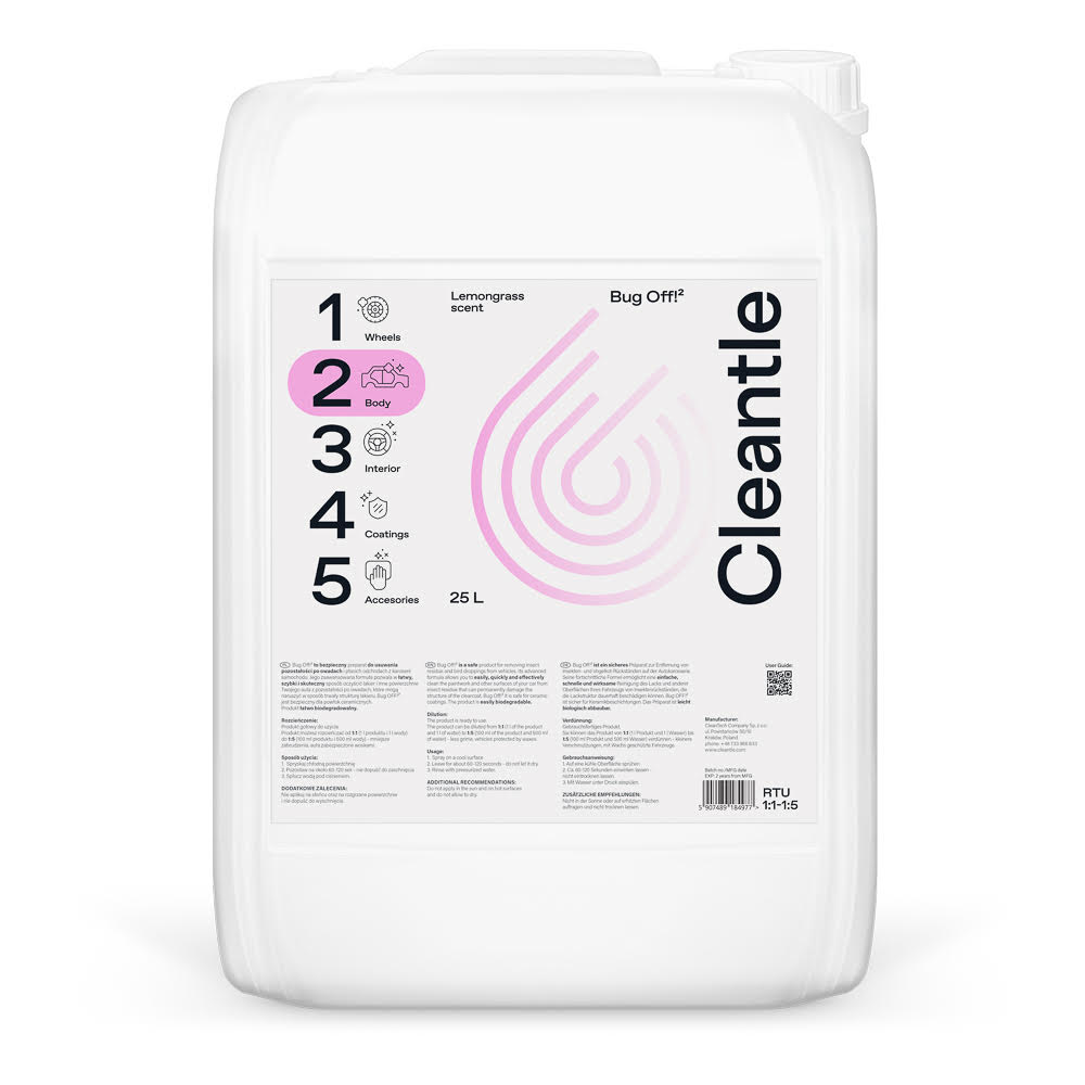 Bug OFF! 25l Lemongrass scent