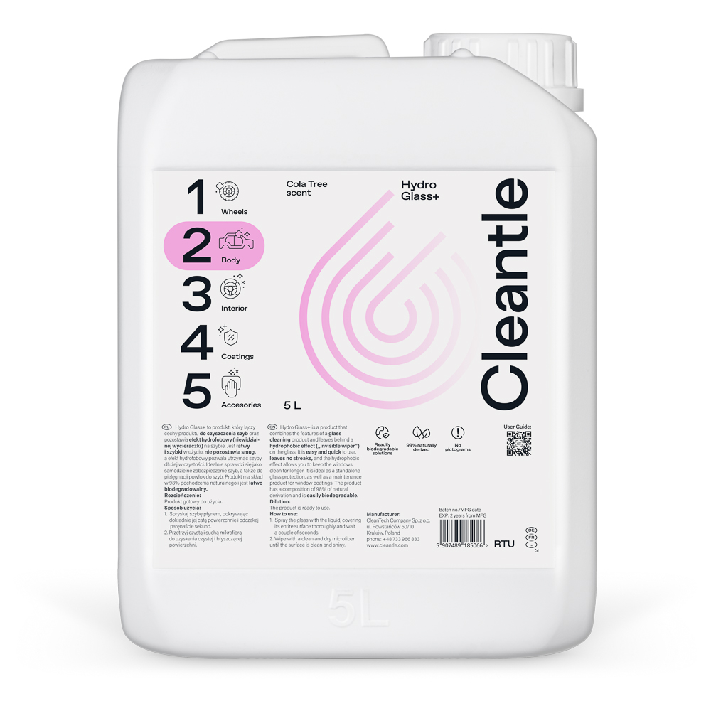 Hydro Glass+ 5l Cola Tree scent