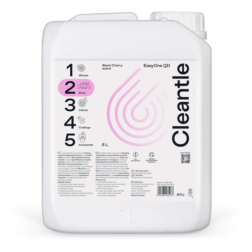 EasyOne QD 5l Black Cherry scent